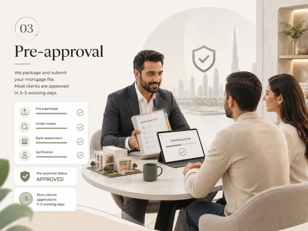 Leom team supporting clients through mortgage approval